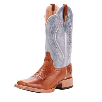 Ariat PrimeTime Kahverengi / Mor Western Csizma Bayan (32764-421)